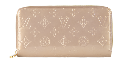 Louis Vuitton Zippy Wallet, &pound;250, Accessories, Gold, Patent Leather, Front view